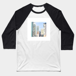 Manhattan No.1, New York Art Baseball T-Shirt